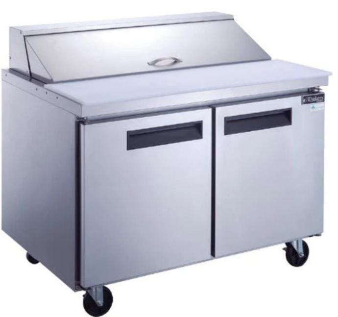 DSP60-16-S2 60" Salad prep table Dukers