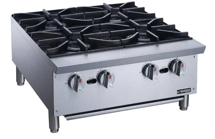 DCHPA24  Hot plate Four lift-off burner Dukers