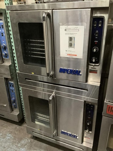 Imperial double stack oven