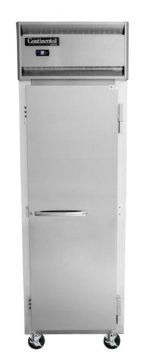 Continental freezer 1F Solid door